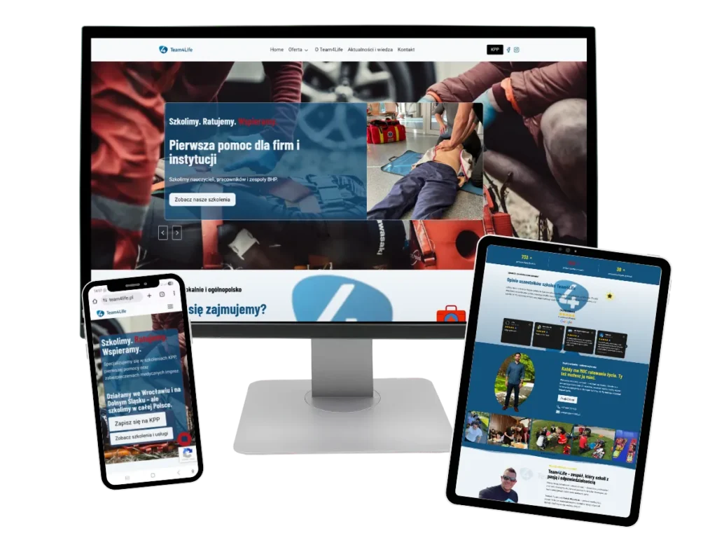 team4life smartfon tablet i desktop