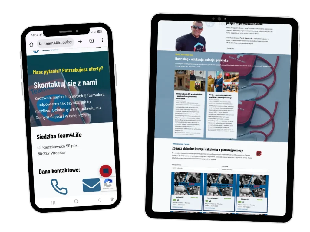 team4life - tablet i smartfon